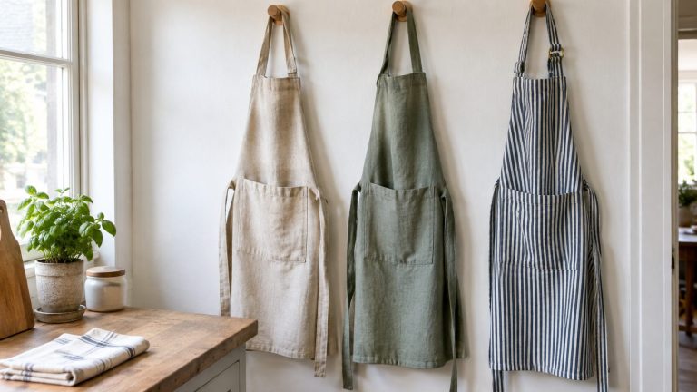 How to Sew an Apron Without a Pattern (Full Bib Style)