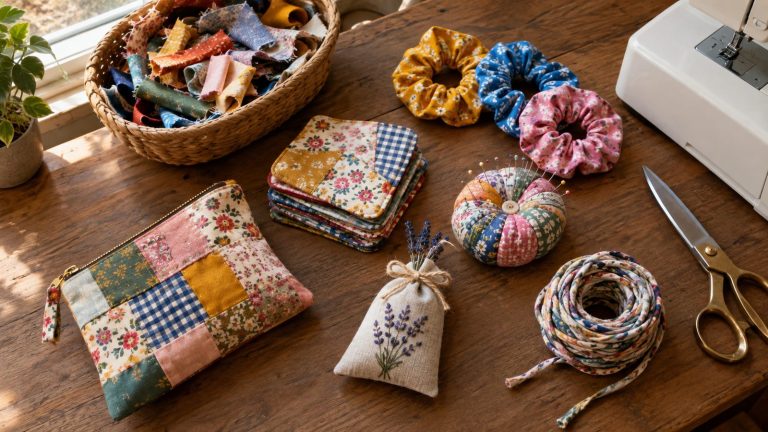20 Scrap Fabric Projects to Use Up Every Last Bit of Your Stash